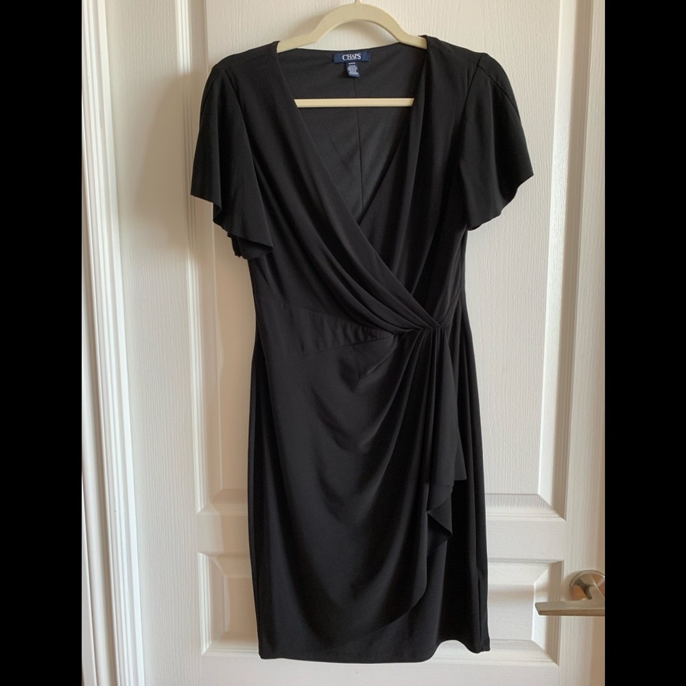 Chaps Ralph Lauren black dress in size Small BNWT